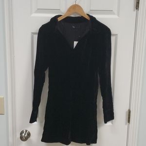 Zara velvet dress